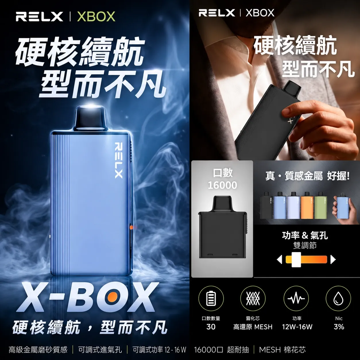 RELX X-Box 16000